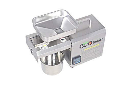 EcoSmart 04TC 600 वॅट स्टेनलेस स्टील ऑरगॅनिक ऑइल मेकर मशीन/शेंगदाणे, मस्टर्ड, तीळ, सोयाबीन, सूर्यफूल, बदाम, नारळ इ./घरगुती तेल प्रेस मशीनमधून तेल काढा
