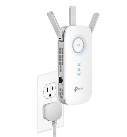 TP-Link AC1750 Universal Dual Band Range Extender, Broadband/Wi-Fi Extender, Wi-Fi Booster/Hotspot with 1 Gigabit Port and 3 External Antennas, Built-in Access Point Mode, 1750Mbps Speed (RE450)