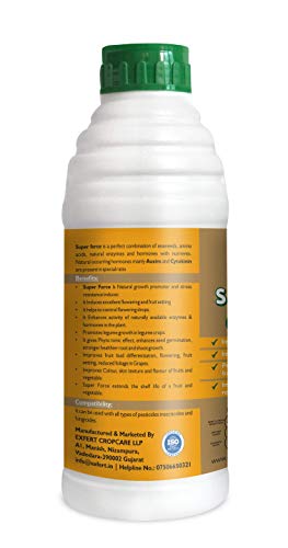 एक्सफ़र्ट सुपर फ़ोर्स (ऑर्गेनिक प्लांट ग्रोथ प्रमोटर) 250ml प्रोटीन, ऑक्सिन, समुद्री शैवाल का अर्क, पौधों के लिए पोषक तत्व