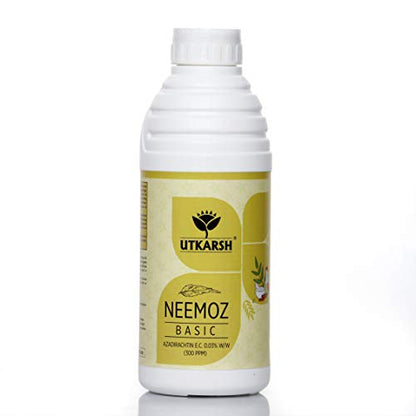 Utkarsh Neemoz-Basic (Azadirachtin E.C. 0.03% w/w,300 ppm) Natural Plant Protector (1 Litre)