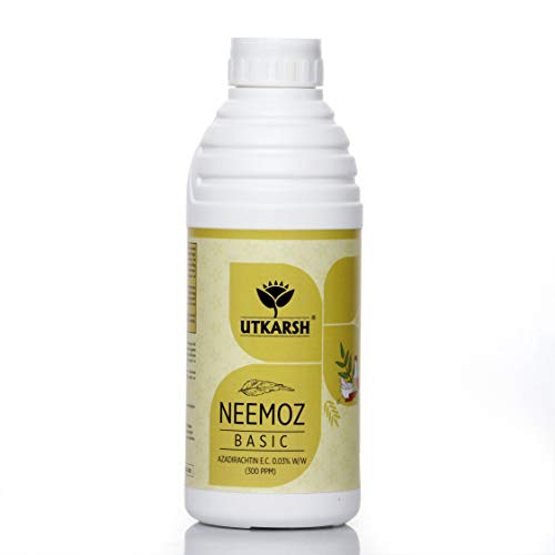 Utkarsh Neemoz-Basic (Azadirachtin EC 0.03% w/w,300 ppm) नेचुरल प्लांट प्रोटेक्टर (1 लीटर)