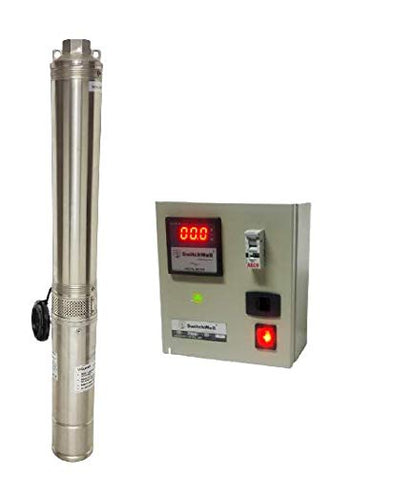 V-Guard Submersible Pump 1HP 10 Stage with Digital Control Panel