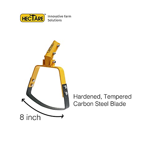 Hectare 8 inch Blade Manual Weeder with 5 feet Pole