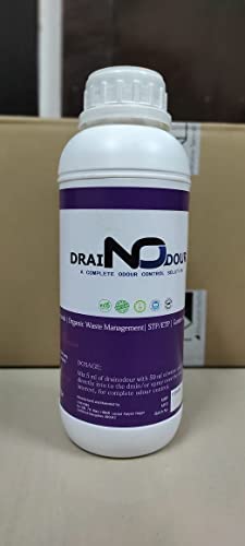 LIVEISMS DRAINODOUR Organic Eco-Friendly Liquid Bio-Fertilizer for Plants 1 litre (Pack of 9)
