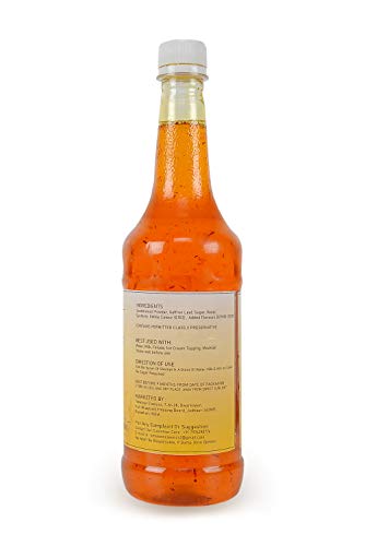 Timeless Food : Chandan Kesar Sharbat, Sandalwood Saffron Syrup [Containing Natural Sandalwood & Kesar, 750 ML]