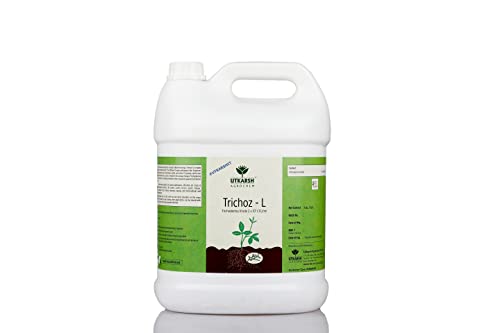Utkarsh Trichoz-L (ट्राइकोडर्मा विराइड - 1 x 10^6 -10^8 cfu/ml) (4 लीटर) जैव कवकनाशी