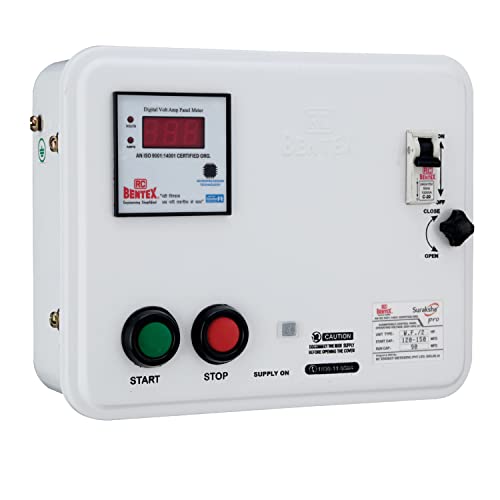 RC BENTEX Suraksha Pro Submersible Control Panel 2 HP, 103S000003, Motor Starter