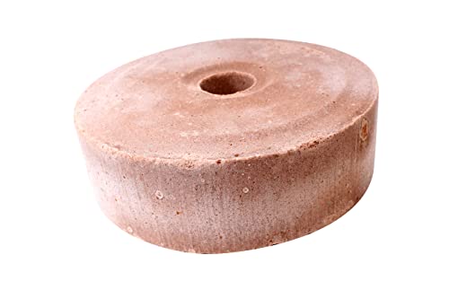 Garudan MACH ™ Animal Mineral Salt Block Licks for Cattle Cow Buffalo Goat Sheep Horse Camel & Other Pet Animals (Sand Pink) (2 Kg)
