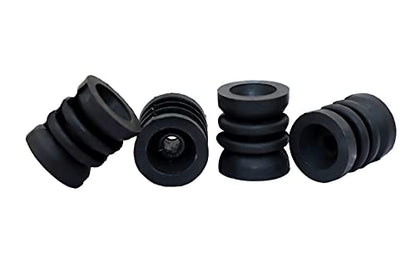 Agriansh Heavy Plastic Reel Insulator Used For Solar Zatka Machine Fencing  With Clutch Wire Also Used For Fencing In Farm| Industrial park| Garden| Home| School | Black Heavy Plastic Reel Insulator Pack Of 100| Also Used For Fencing In Farm| Industrial p