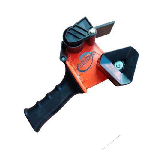 Bhajanlal Greenery Plastic Hand Operated Manual Tape Dispenser, 3-inch