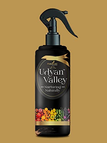 Concentrated organic liquid growth stimulator Spray For Flowers, Fruits & Vegetables - Growth Booster Liquid Bio-Fertilizer Udyan Valley for All Plants 500 ml, Perfect Use On Indoor/Outdoor Plants