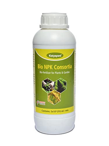 Katyayani Bio NPK Consortia Biofertilizer Unique Formulated for Plants and Garden Fertilizer Npk Consortia Increases and Improves the Uptake for All Plants Crop Growth and Higher Yield. Increase Crop Yield and Improves Soil Health by Enhancing Nutrient Co