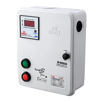 RC BENTEX Suraksha Pro Plus Submersible Control Panel 3 HP 13-21 A, 103S000038, Motor Starter