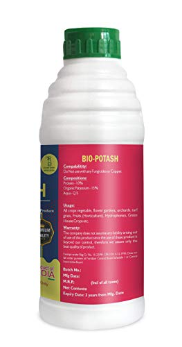 Exfert Bio Potash 15% Potassium Organic Liquid Fertilizer (250ml)