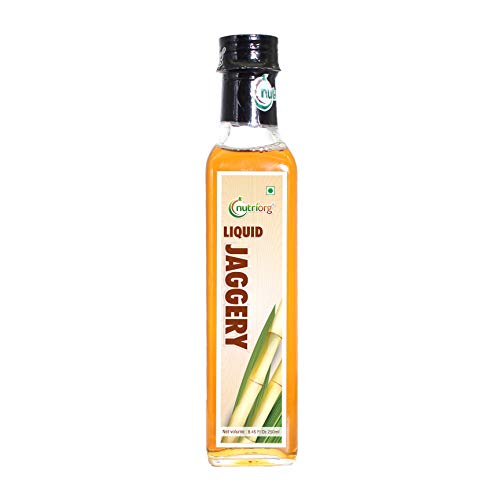 Nutriorg Liquid Jaggery 250ml ( Pack of 2) || Naturally Grown | No Preservatives Added