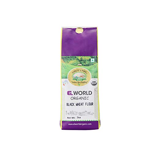 Elworld Agro & Organic Food Products Whole Black Wheat Flour 1Kg