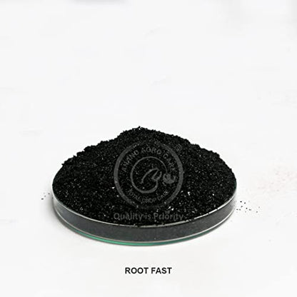 Root Fast Powder 98% - Super Potassium Humate 98% Plant Growth Promoter.