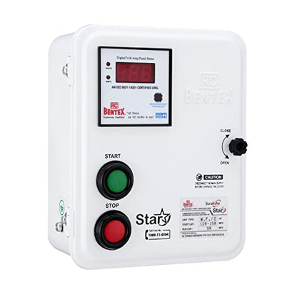 RC BENTEX Suraksha Star Submersible Control Panel 2 HP 13-21 A, 103S000013, Motor Starter