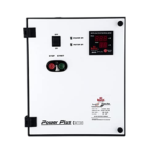 RC BENTEX Power Plus DOL Submersible Control Panel 15 HP 20-32 A, PPDOL00315A, Motor Starter