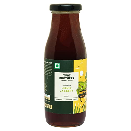 दोन भाऊ सेंद्रिय फार्म नैसर्गिक द्रव गुळ (390ml)