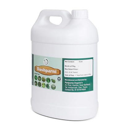 Paripurna Organics Dashparni Ark For Plant Fertilizer 5 Litre | Agricultural Sprayers Use for Plant All Kind of Plant