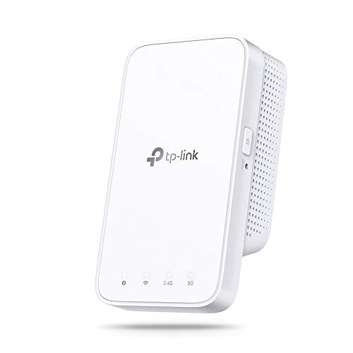 TP-Link RE300 AC1200 Mesh Wi-Fi Range Extender/WiFi Booster/Wireless Repeater (Up to 1200 Mbps), Intelligent Signal Light, Power Schedule, LED Control, Dual_Band, White