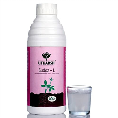 Utkarsh Sudoz-L (Pseudomonas Fluorescens 1 x 10^6-10^8 cfu/ml.) (1 Liter; Set of 2)