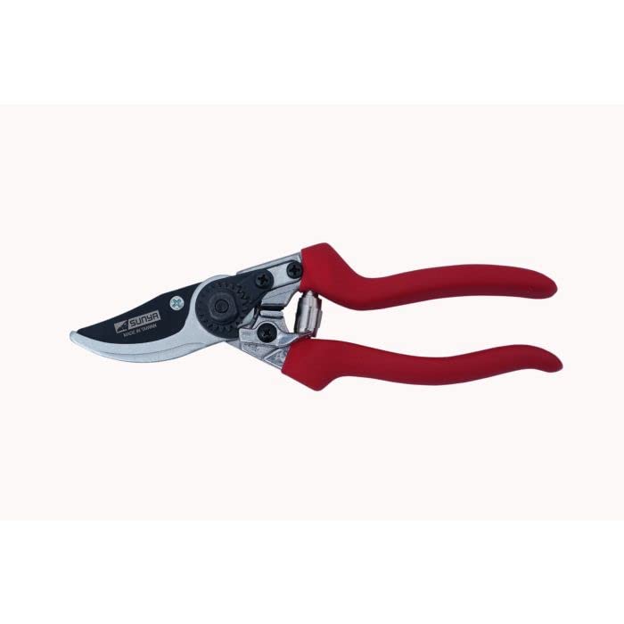PAD CORP by PADGILWAR CORPORATION Drop Forged Bypass Prunner Heavy Duty Carbon Steel Blade | Non-slip vinyl grips | Garden Shears | Branch Cutting 18 MM (3828)