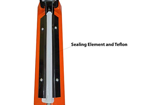 Royal 250mm 10”Inch Heat Packaging Sealing Machine,Polythene,Packing,Plastic Bag Pouch Impulse Sealer For Packaging,Seal For Table Top With Extra 2 Elements And 1 Teflon Cloth
