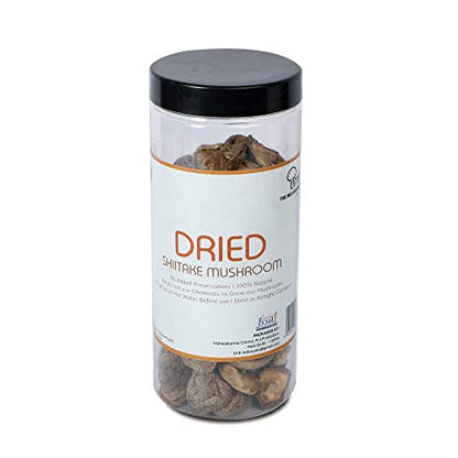 The Mushrooms Hub Dried Shiitake Mushrooms (100 g)