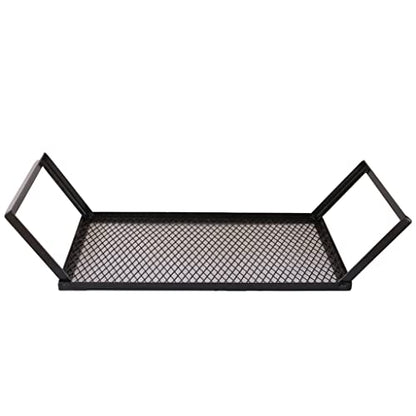 TrustBasket Heavy Duty Portable Camping Mesh Grill Top for Outdoor Cooking | Folding Barbecue BBQ Grill Rack for Outdoor Traveler, Picnics Camping Yard