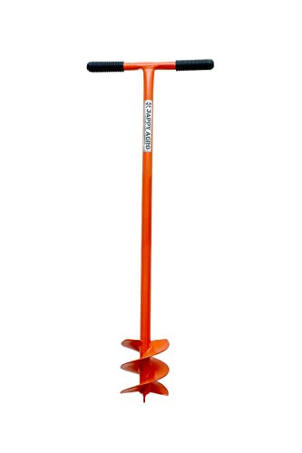 Jappy Agro Manual Dual Balde Post Hole Digger Auger Hand Drill Earth Auger Machine Tools 6 inch Holes/Daimter