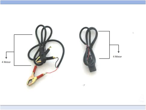 solar jhatka machine wires