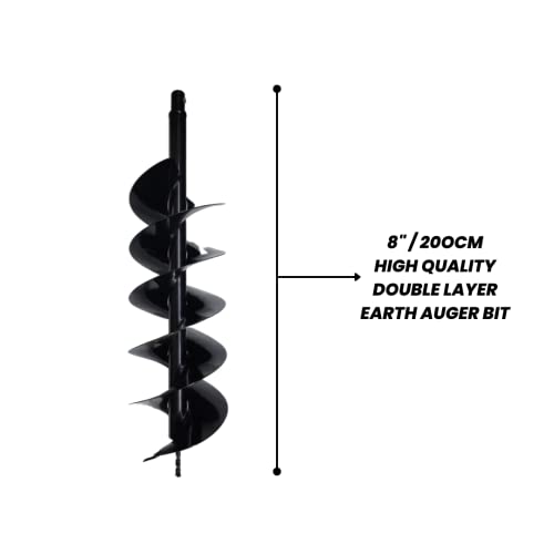 8 inch discount earth auger