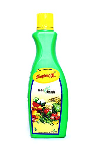 isagro Asia Siapton10l Amino Acids and Peptides Mixture Organic Fertilizer for Agriculture or Plantation Crops (500 ml)