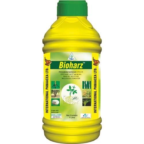 Ipl Bioharz (Trichoderma Harzianum 2.0% A.S) Liquid Biological Fungicide, Ipl Biological Ltd -1Ltr Pack