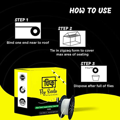 how to use fly reel in dairy farm