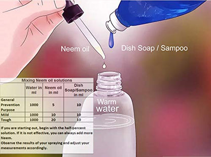 add neem oil in shampoo