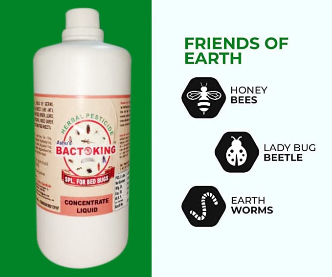 Ashu Cottage Industries Bactoking Herbal Pesticide 1 Litre