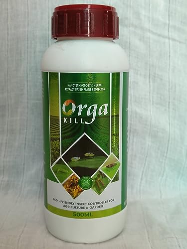 Orgakill (500ML) Eco-friendly insect controller for Agriculture and Kitchen Garden