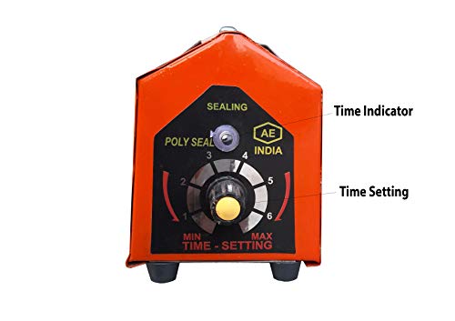 Royal 250mm 10”Inch Heat Packaging Sealing Machine,Polythene,Packing,Plastic Bag Pouch Impulse Sealer For Packaging,Seal For Table Top With Extra 2 Elements And 1 Teflon Cloth