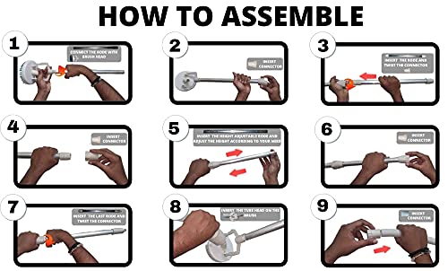 assemble water tank cleaner