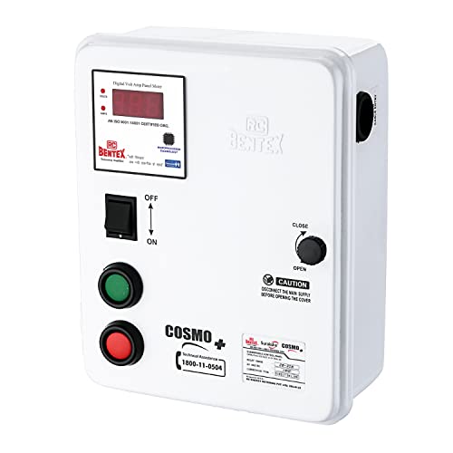 RC BENTEX Suraksha COSMO+ DOL Submersible Control Panel 10 HP 20-32 A, 103S000030, Motor Starter