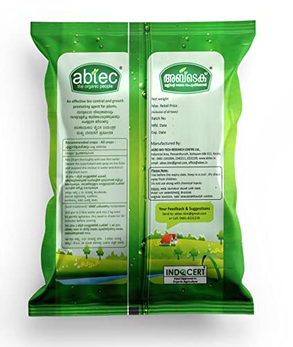 Abtec Pseudomonas fluorescens Highly effective against the fungal diseases caused by Phytophthora sp., Pythium sp., Sclerotium sp., Rhizoctonia sp., and Fusarium. (250gm)