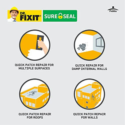 DR. FIXIT SURE SEAL, Patch Repair of Internal and External Walls and Roof, 1 KG