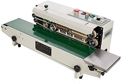 MASTER MACHINES Heavy Duty Continuous Band Sealer Sealing Machine, Automatic Band Sealer Machine, Automatic Band Sealer Packing Machine Horizontal MS Model No MM-01