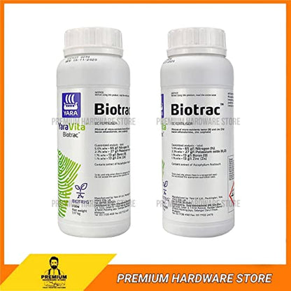 Ruxal Combo Yara Vita Biotrac Plants and Garden Fertiliser, 500 ml With Neem Cake 250gm