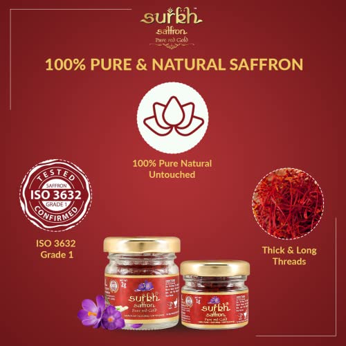 certififed pure thick long saffron