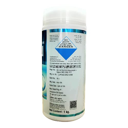 Jacuzzi Tebuconazole 10% + Sulphur 65% WG Fungicide (1kg) - KUL