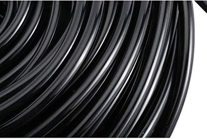 Pinolex® Drip Irrigation 16 mm Diameter Main Supply Line Pipe Roll Black Watering Hose Blank Distribution Gardening Purpose Plants Tree Tube Home Farming Accessories Pipes (100 Meters) approx 328 feet